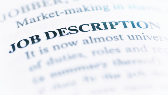 job-description-text-on-white-paper